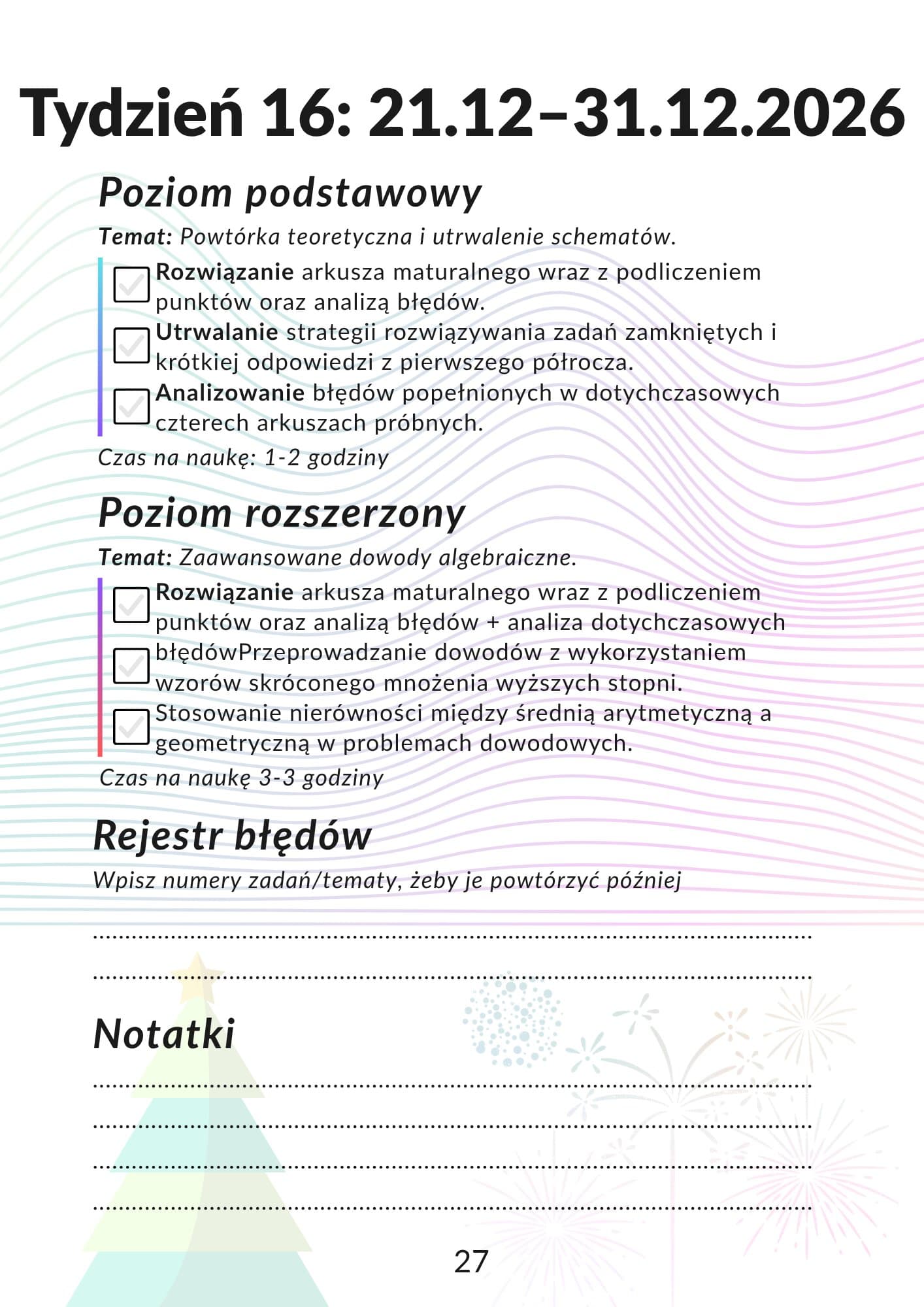 Planer Maturalny 2027 — strona 7